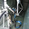 Secured bike with Anchor and Chain